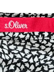 Vorschaubild 9 von Damen Bluse Gr. 38 Langarm Schwarz Grafisch Casual