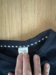 Vorschaubild 3 von Taifun Separates Damen Pullover Langarm Gr. 34 Navy Blau Sterne Reißverschluss
