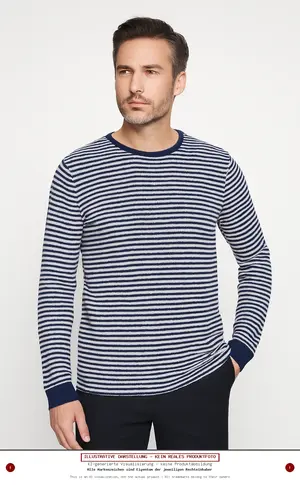 KINGS OF INDIGO Langarmshirt