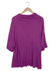 Vorschaubild 2 von Damen Sweatshirt Lila Gr. 34/XS Casual Viskose Pullover