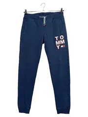 Vorschaubild 1 von Jogginghose Kinder Gr. 176 Blau Sportlich Logo-Print