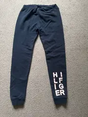 Vorschaubild 2 von Jogginghose Kinder Gr. 176 Blau Sportlich Logo-Print