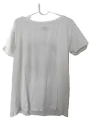 Vorschaubild 2 von EDC Damen T-Shirt Malibu Palm Beach Gr. 36/S Weiß Casual