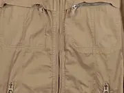 Vorschaubild 4 von Herren Leichte Jacke Beige Gr. XL Casual Wolle