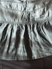 Vorschaubild 4 von EDC Damen Minirock Gr. 36/S Grau Casual Baumwolle Rock Sommer