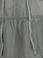 Vorschaubild 3 von EDC Damen Minirock Gr. 36/S Grau Casual Baumwolle Rock Sommer