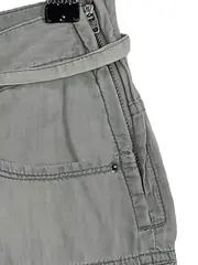 Vorschaubild 2 von EDC Damen Minirock Gr. 36/S Grau Casual Baumwolle Rock Sommer