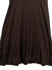 Vorschaubild 3 von Damen Freizeitkleid Gr. 42/XL Braun Casual Midikleid