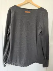 Vorschaubild 2 von Damen Langarmshirt Gr. 40/L Grau Casual