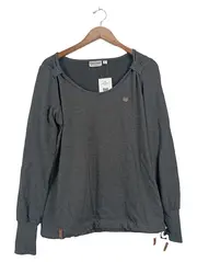 Vorschaubild 1 von Damen Langarmshirt Gr. 40/L Grau Casual