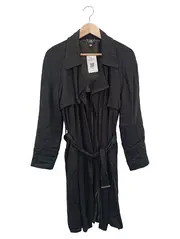 Vorschaubild 1 von CEST PARIS BY CEST TOUT Damen Leichter Mantel Gr. 38 Schwarz Elegant