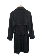Vorschaubild 2 von CEST PARIS BY CEST TOUT Damen Leichter Mantel Gr. 38 Schwarz Elegant