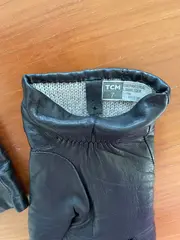 Vorschaubild 3 von TCM Damen Lederhandschuhe Schwarz Gr. 7 Lammleder Wolle gefüttert Elegant