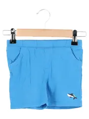 Vorschaubild 1 von Kinder Shorts Gr. 92 Blau Baumwolle Casual Wal Motiv