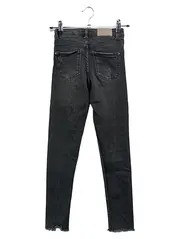 Vorschaubild 2 von Jeans Slim Fit Kinder Mädchen 140 Grau Destroyed Used-Look