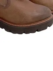 Vorschaubild 5 von Damen Chelsea Boots Leder Braun Gr. 39 Stiefelette