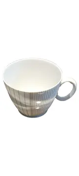 Vorschaubild 1 von Thomas Tasse mit Untertasse Porzellan Gestreift Mehrfarbig 7cm