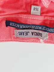 Vorschaubild 2 von JEANS Kinder Jeans Shorts Rot Gr. 158 Casual Baumwolle