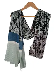 Vorschaubild 1 von Damen Schal Leoparden Schlangen Print Mehrfarbig 178x80cm