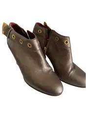 Vorschaubild 1 von Damen Stiefelette Gr. 39 Braun Elegant Luxuriös Modisch