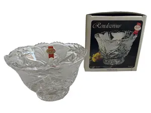 ANNA HUTTE Kristallschale