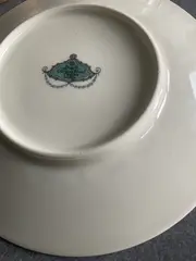 Vorschaubild 2 von Untertasse Donatello Beige Porzellan Klassisch Elegant Blumenmuster