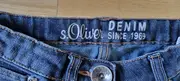 Vorschaubild 4 von Jeans Mädchen Gr. 152 Blau Regular Fit Denim Hose Kinder