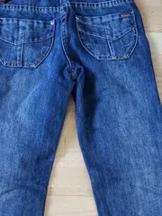 Vorschaubild 3 von Jeans Mädchen Gr. 152 Blau Regular Fit Denim Hose Kinder