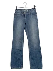 Vorschaubild 1 von Jeans Mädchen Gr. 152 Blau Regular Fit Denim Hose Kinder