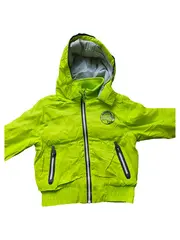 Vorschaubild 1 von Kinder Leichte Jacke Grün Gr. 92 mit Kapuze