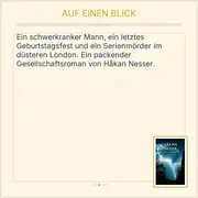 Vorschaubild 2 von Himmel über London - Håkan Nesser - Roman - btb