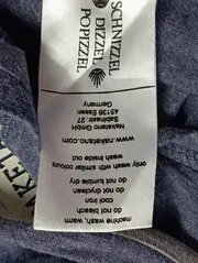 Vorschaubild 5 von Damen Langarmshirt Gr. 38/M Blau Basic Casual Viskose