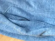 Vorschaubild 3 von Damen Sweatjacke Hoodie Blau Gr. 42/XL