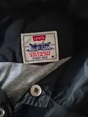 Vorschaubild 5 von Vintage 90er Herren Leichte Jacke Schwarz Gr. M Logo Print