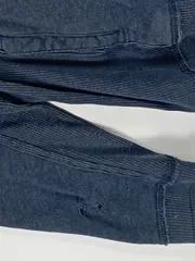 Vorschaubild 5 von Herren Kapuzenpullover Hoodie Gr. M Blau Distressed Used Look