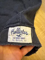 Vorschaubild 4 von Herren Kapuzenpullover Hoodie Gr. M Blau Distressed Used Look