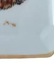 Vorschaubild 3 von Dekoschale Hahn Motiv Klassisch Weiß 14cm