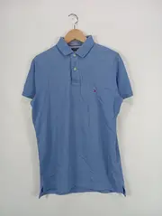Vorschaubild 2 von Herren Poloshirt Gr. M Blau Casual
