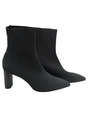 Vorschaubild 1 von Woman Sock Boots Stiefelette Damen Gr. 38 Schwarz Elegant