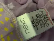 Vorschaubild 3 von Kinder Mädchen Leggings Lila Punkte Gr. 146 Casual