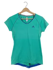 Vorschaubild 3 von Supernova Damen Sport T-Shirt Türkis Gr. 34 XS Kurzarm Logo
