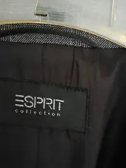 Vorschaubild 5 von Blazer Damen Kariert Grau Gr. 40 Business Büro Langarm