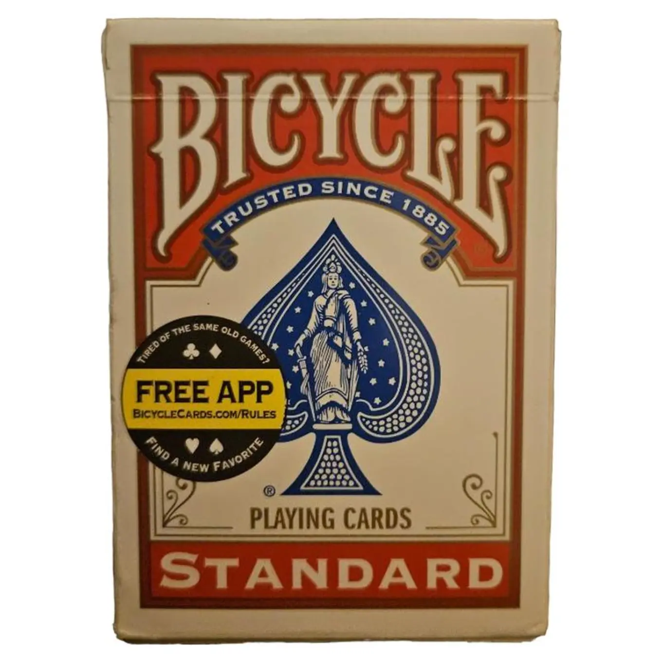GT BICYCLES Bicycle Standard Playing Cards Spielkarten Poker Kartenspiel Rot
