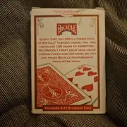 Vorschaubild 2 von Bicycle Standard Playing Cards Spielkarten Poker Kartenspiel Rot