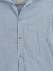 Vorschaubild 3 von Kinder Freizeithemd Gr. 140 Blau Langarm Casual