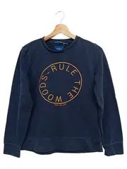 Vorschaubild 1 von Sweatshirt Kinder 164 Blau Streetwear Logo-Print Baumwolle