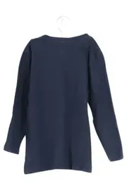 Vorschaubild 2 von REBEL Kinder Langarmshirt Gr. 110 Blau Casual Sportlich mit Schriftzug CHILL 83
