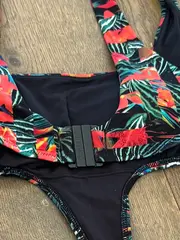 Vorschaubild 5 von Damen Badeanzug S Mehrfarbig Florales Muster Farbenfroh