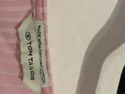 Vorschaubild 5 von Damen Top Ärmellos Gestreift Pink Gr. 40;L Tunnelzug Casual