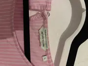 Vorschaubild 4 von Damen Top Ärmellos Gestreift Pink Gr. 40;L Tunnelzug Casual